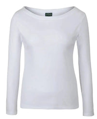 C Of C  Ladies L/S Boat Neck Tee 1BTL Metro Workwear.