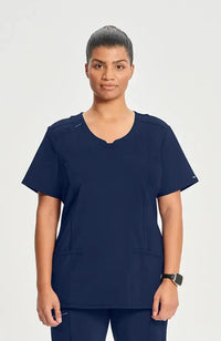 Cherokee Infinity Women's Round Neck Scrub Top 2625A  Simply Scrubs Australia