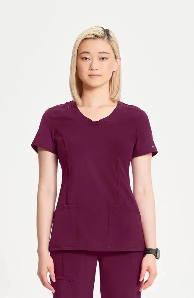 Cherokee Infinity Women's Round Neck Scrub Top 2625A  Simply Scrubs Australia