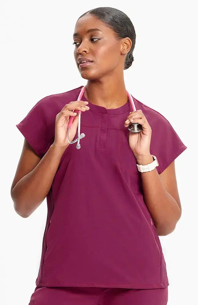 Cherokee Infinity GNR8 Henley Women's Scrub Top IN622A  Simply Scrubs Australia