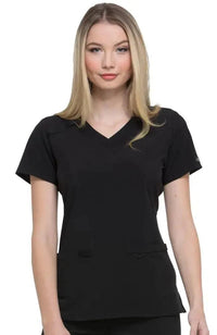 Dickies EDS Essentials Women's Mock Wrap Scrub Top DK625  Simply Scrubs Australia