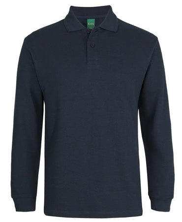Jb's Popcorn Cotton Long sleeve Polo Shirt 2PCL Jb's Wear