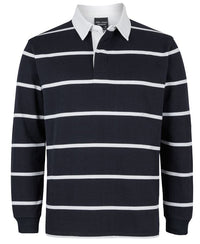Jb's Yarn Dyed Rugby Polo Shirt 3RYD