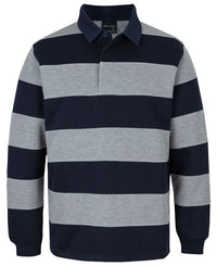 JB'S Striped Rugby Polo Shirt 3SR