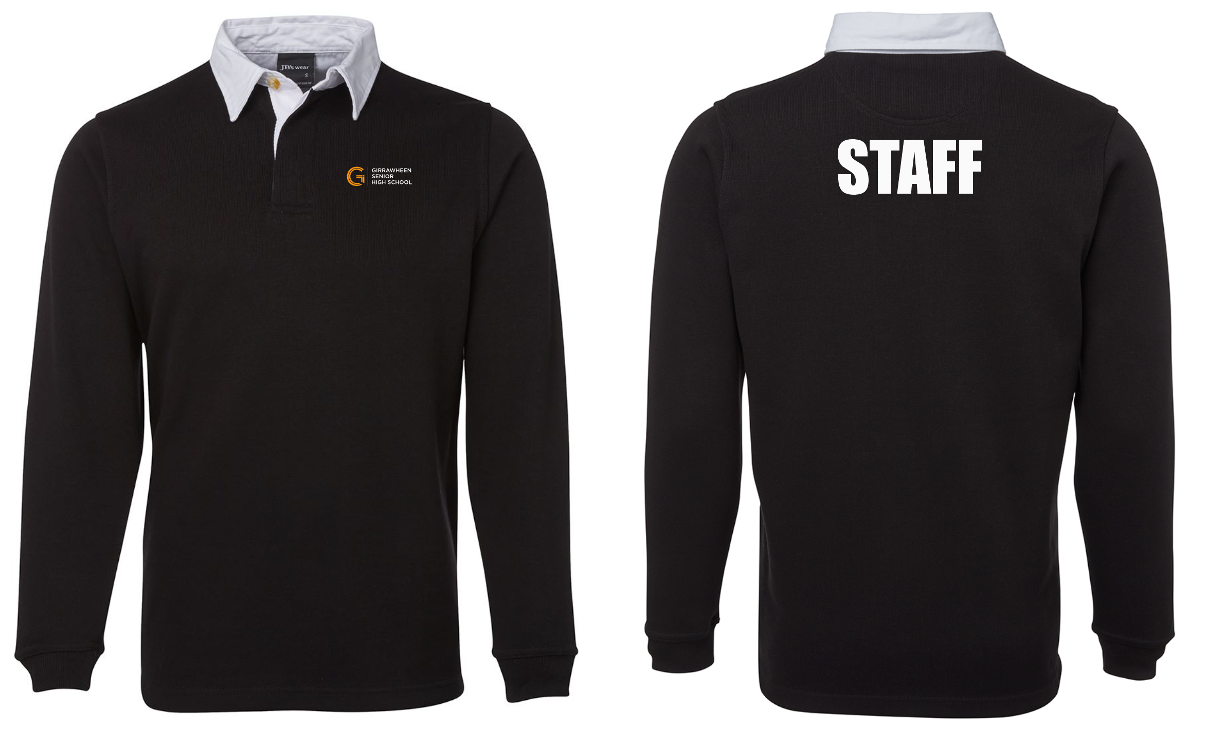 Girrawheen Senior High School Staff Polyester Cotton Rugby 3R