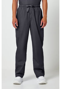 Cherokee Men's Drawstring Cargo Scrub Pant CK4000 in Pewter