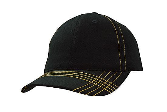 Headwear With Contrast Stitching Cap X12 - 4086