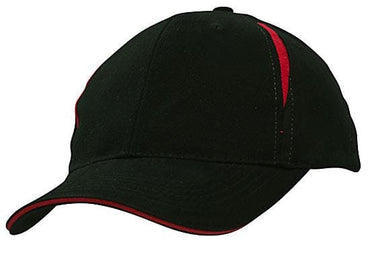 Headwear W/crown Inserts & Sandwich Cap X12 - 4092