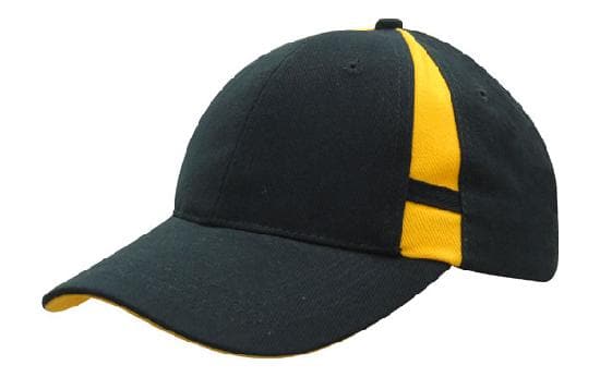 Headwear Cap With Crown Inserts X12 - 4096