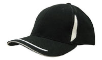 Headwear Cap With Crown Inserts & Sandwich X12 - 4098