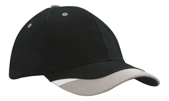 Headwear Bhc W/peak Indent & Print Cap X12 - 4125