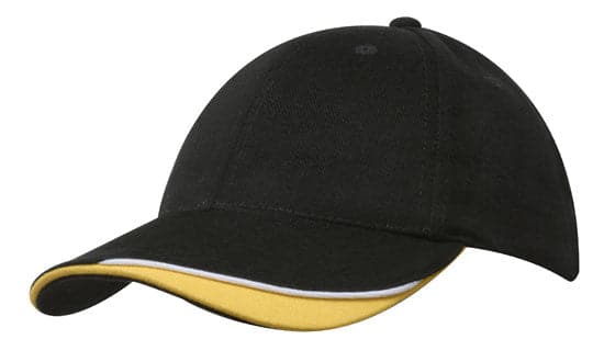 Headwear Bhc Cap With Indent & Sandwich X12