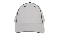 Headwear Brushed Chino W/hi-tech Mesh Cap X12 - 4172