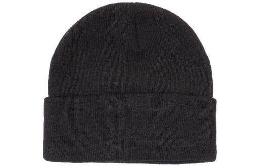 Headwear Knitted Acrylic Beanie X12 - 4243 - Flash Uniforms 