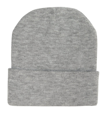 Headwear Knitted Acrylic Beanie X12 - 4262