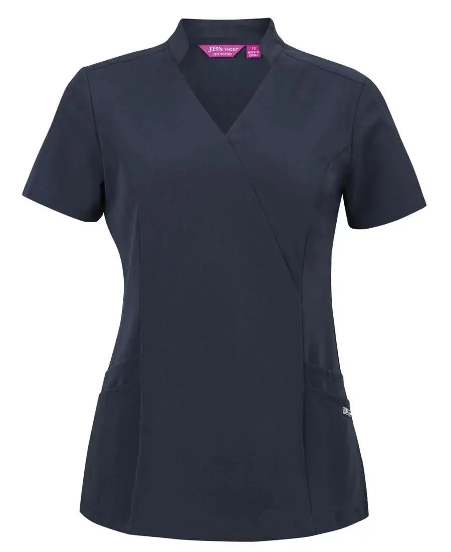 Jb's Ladies Mandarin Collar Scrub Top 4SMT1  Simply Scrubs Australia