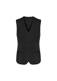 Biz Corporates Womens Longline Vest 54012 - Flash Uniforms 