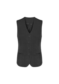 Biz Corporates Womens Longline Vest 54012 - Flash Uniforms 