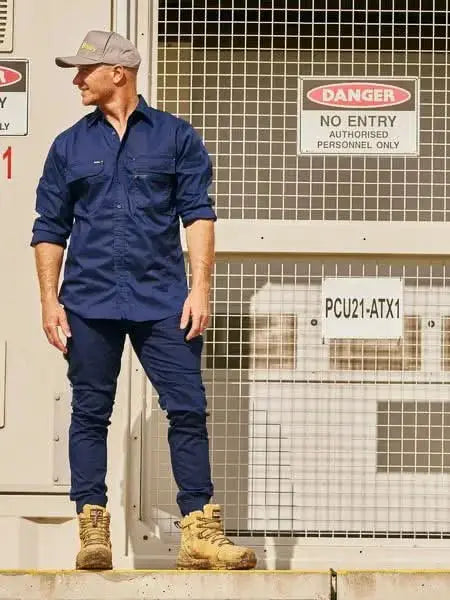 Bisley X Airflow Stretch Ripstop Work Shirt BS6490 Metro Workwear.