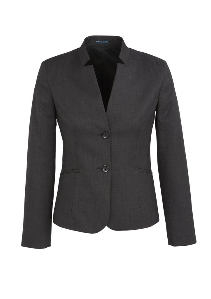 Biz Corporates Women's Short Jacket with Reverse Lapel 60113 - Flash Uniforms 