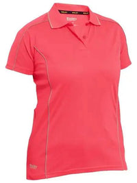 Bisley Women's Cool Mesh Polo Shirt BKL1425 Metro Workwear.