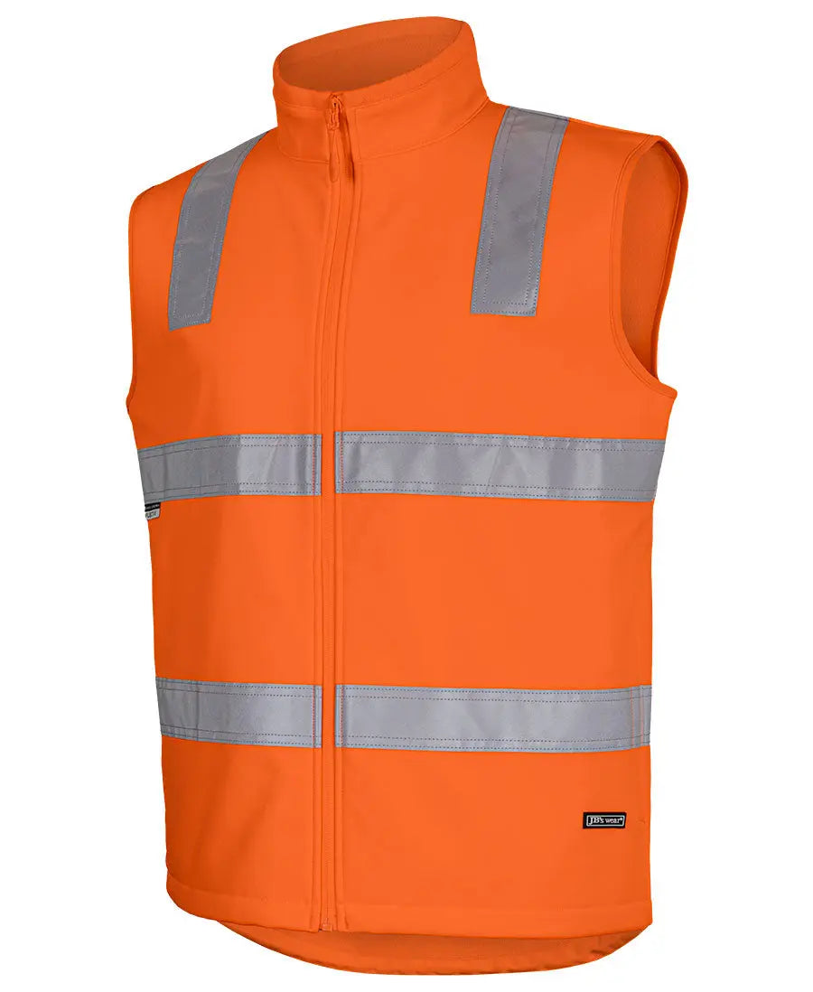 JB'S Hi-Vis Softshell Vest 6D4LK 