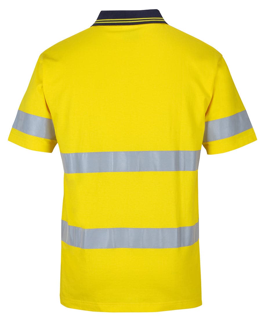 Hi Vis (D+n) S/s Cotton Polo 6DCPS