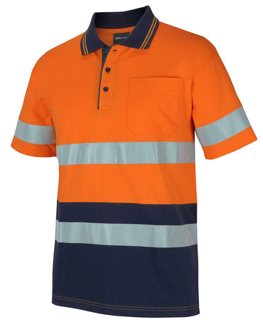 Hi Vis (D+n) S/s Cotton Polo 6DCPS