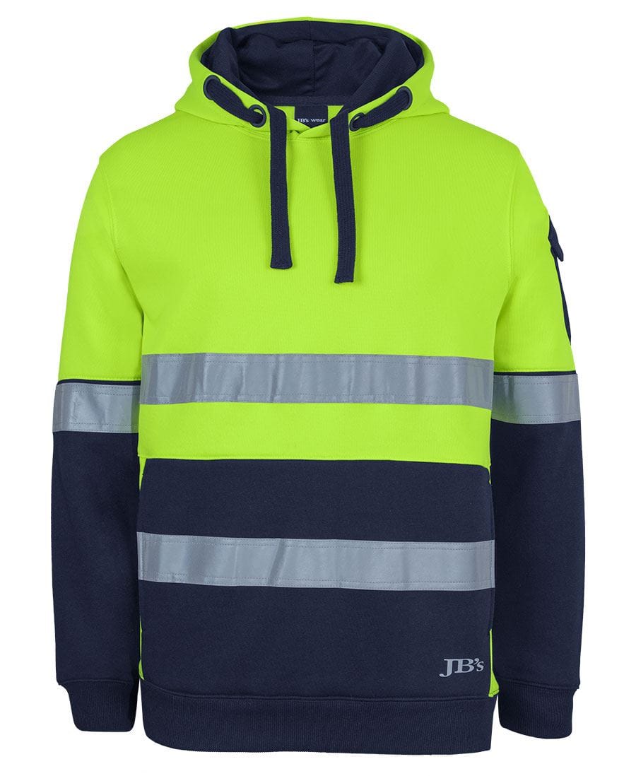 JB'S 350G Hi-Vis Taped Trade Hoodie 6DNVH