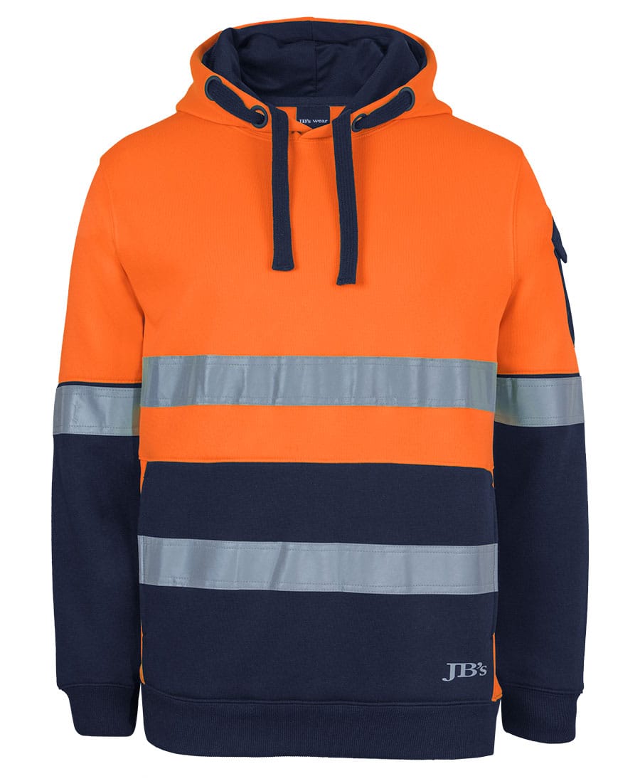 JB'S 350G Hi-Vis Taped Trade Hoodie 6DNVH