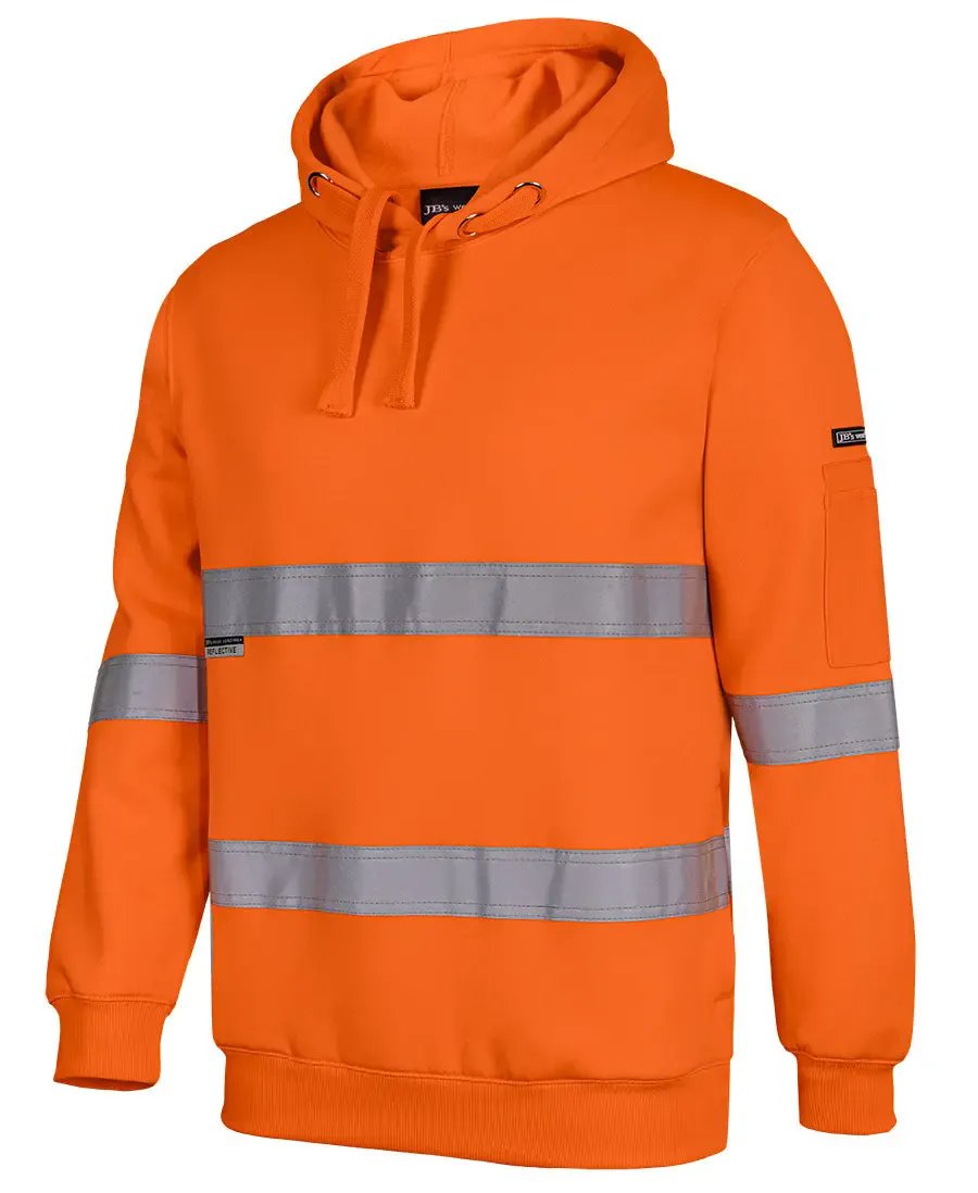 Jb's Hi Vis Day Night Pull Over Hoodie 6DPOH 