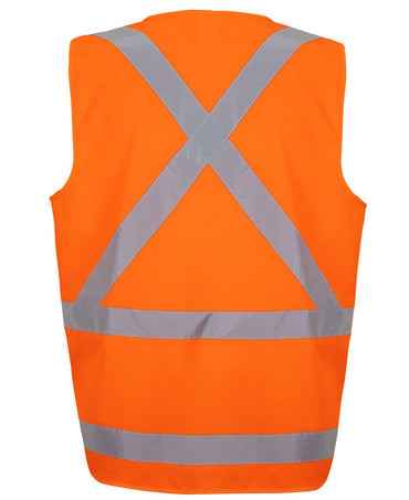 Jb's NSW/QLD Rail Zip X Back Safety Vest 6DVQV