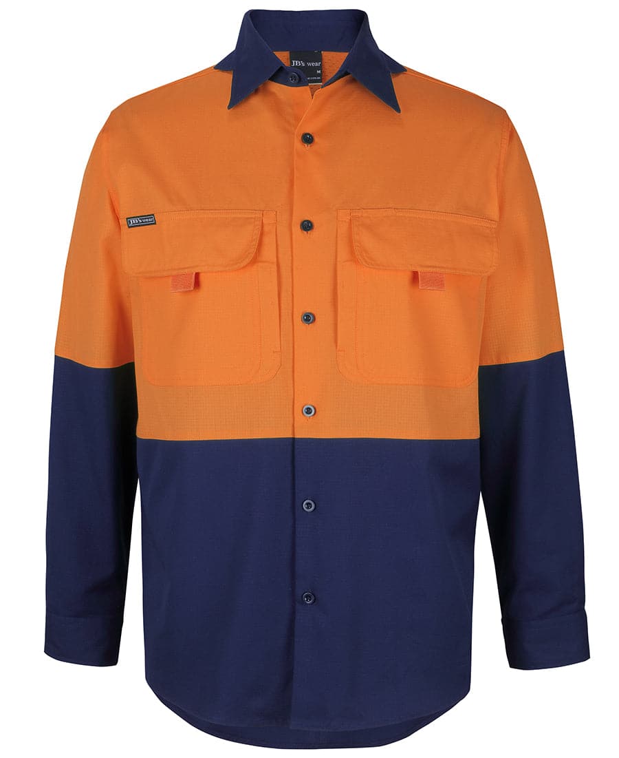 Hi Vis Ripstop L/s Fishing Shirt 6HNRL