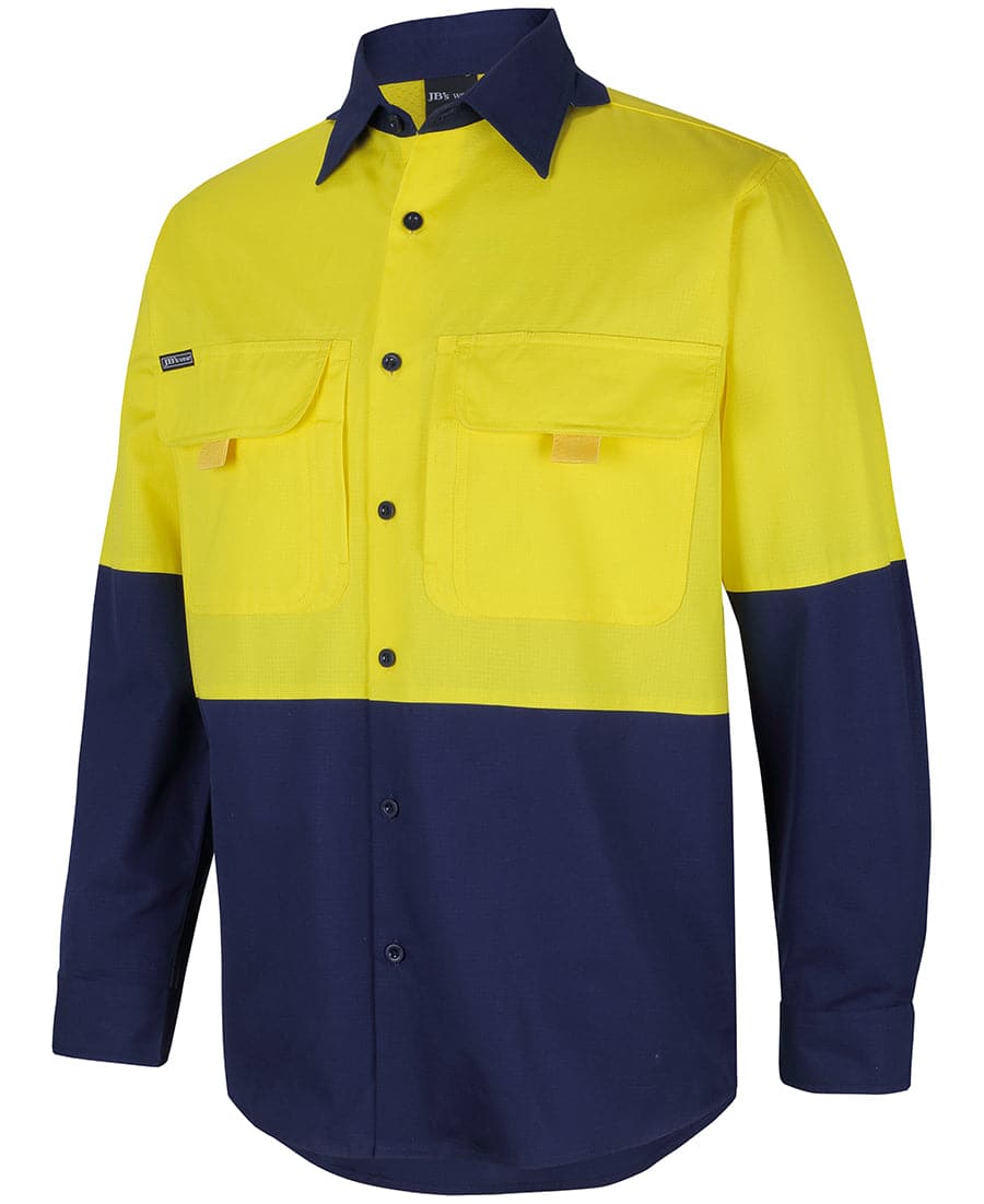 Hi Vis Ripstop L/s Fishing Shirt 6HNRL