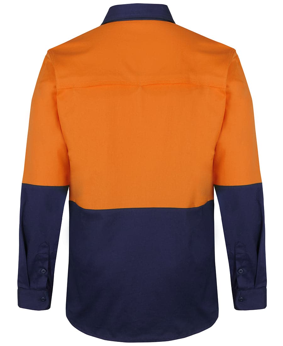 Hi Vis L/s Stretch Work Shirt 6HSWL