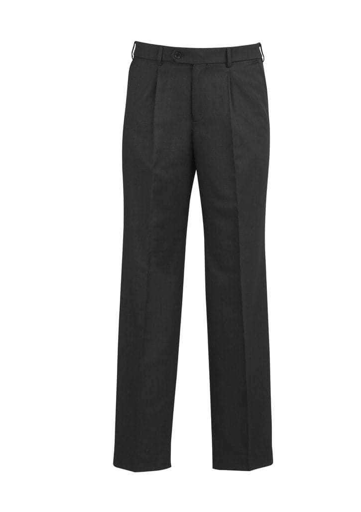 Biz Corporates Mens One Pleat Pant 70111R - Flash Uniforms 