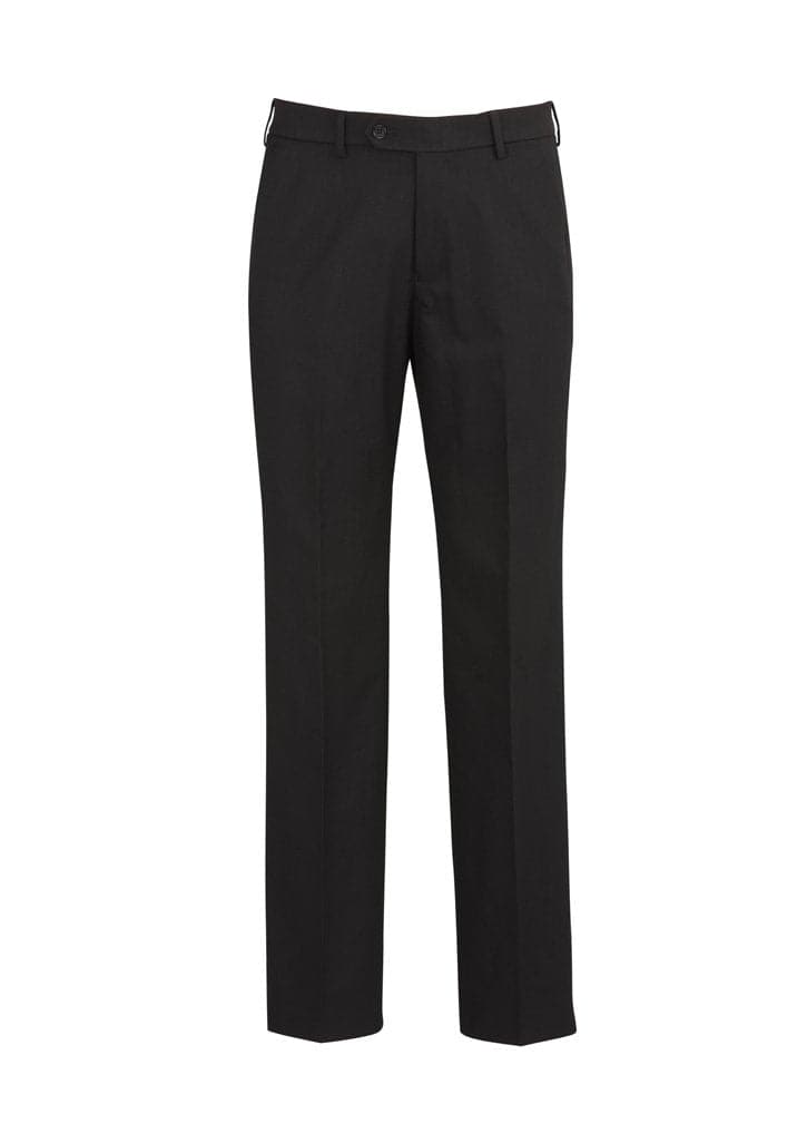 Biz Corporates Mens Flat Front Pant 70112R - Flash Uniforms 