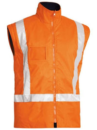 Bisley Workwear Taped Hi Vis 5 In 1 Rain Jacket BK6975