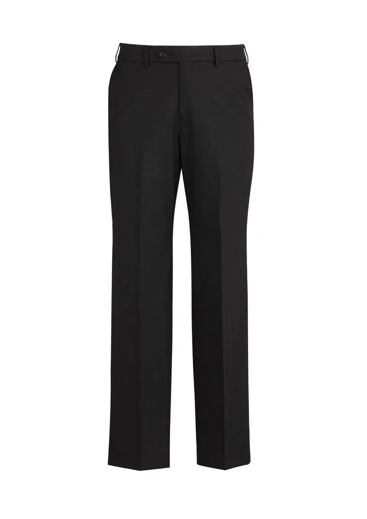Biz Corporates Men's Flat Front Pant 74012 
