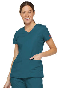 Dickies EDS Signature Women's V-Neck Scrub Top 85906  Simply Scrubs Australia