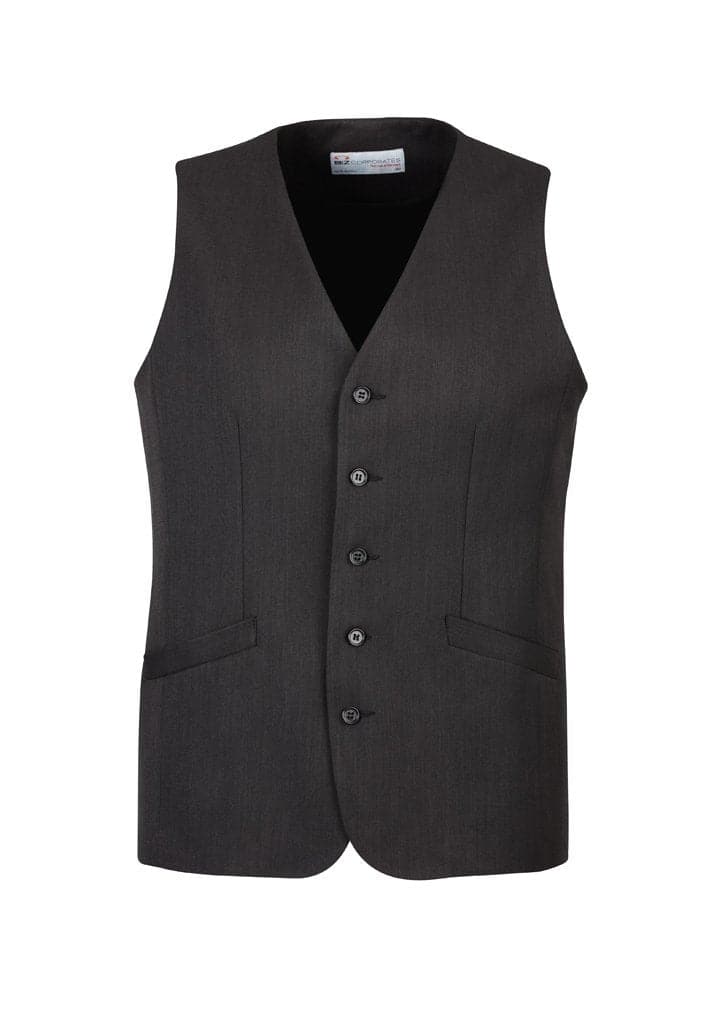 Biz Corporates Mens Longline Vest 90112 - Flash Uniforms 