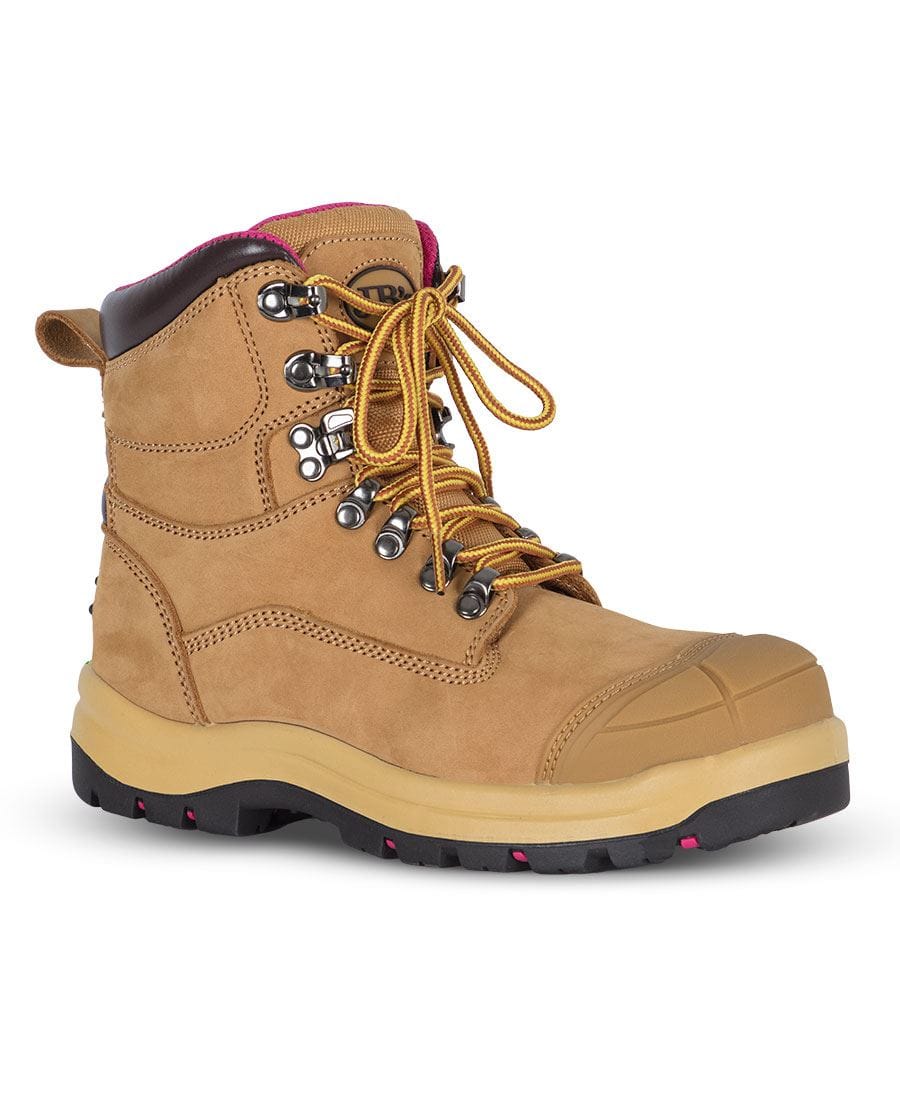 Jb's Ladies Roadtrain Zip Safety Boot 9E9 side view