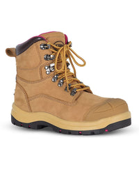 Jb's Ladies Roadtrain Zip Safety Boot 9E9 side view