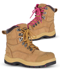 Jb's Ladies Roadtrain Zip Safety Boot 9E9