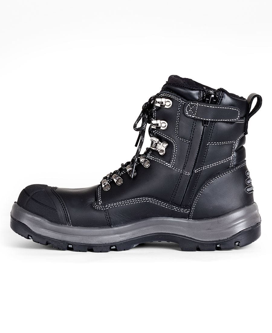 Jb's Roadtrain Cyclonic Zip Safety Boot 9J2 side view