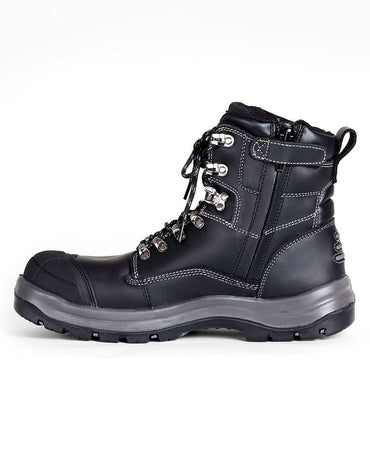 Jb's Roadtrain Cyclonic Zip Safety Boot 9J2 side view
