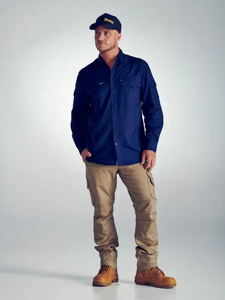 Bisley Workwear X Airflow™ Ripstop Engineered Cargo Work Pant BPC6475 Bisley Workwear