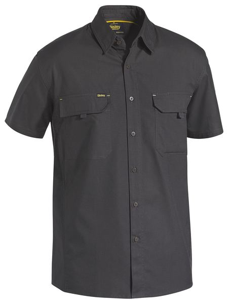 Bisley Workwear X Airflow™ Ripstop Shirt Short Sleeve BS1414