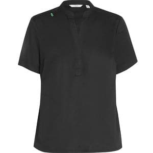 Next-gen Antibacterial Active Blackburn Mandarin Collar Scrub Top  CATUMM