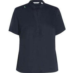 Next-gen Antibacterial Active Blackburn Mandarin Collar Scrub Top  CATUMM